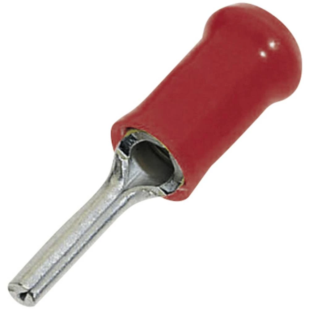 TE Connectivity 165168 iglasta kabelska stopica 0.205 mm² 1.60 mm² izolirani dio crvena 1 St. slika