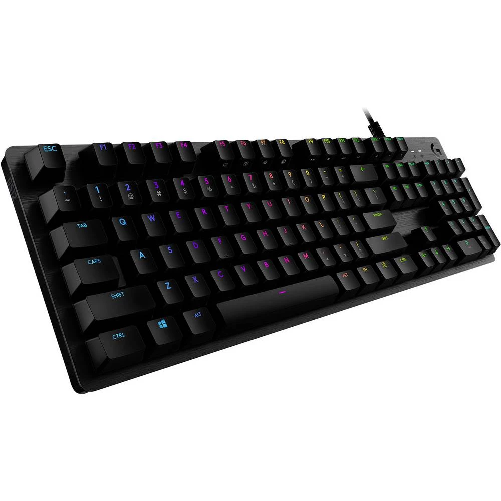 Logitech Gaming G512 CARBON GX žičani igraća tipkovnica US-engleski, qwerty karbon slika