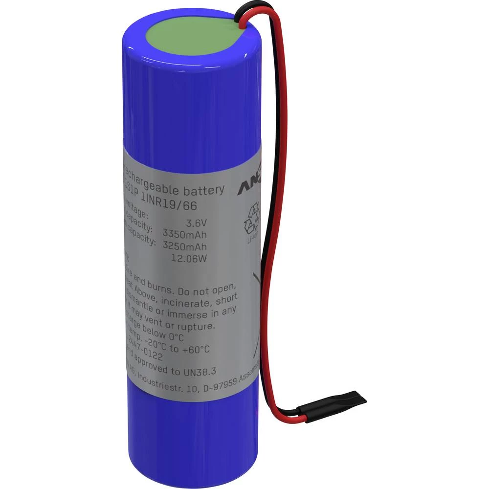 Ansmann  specijalni akumulatori 18650 kabel Li-Ion 3.6 V 3350 mAh slika
