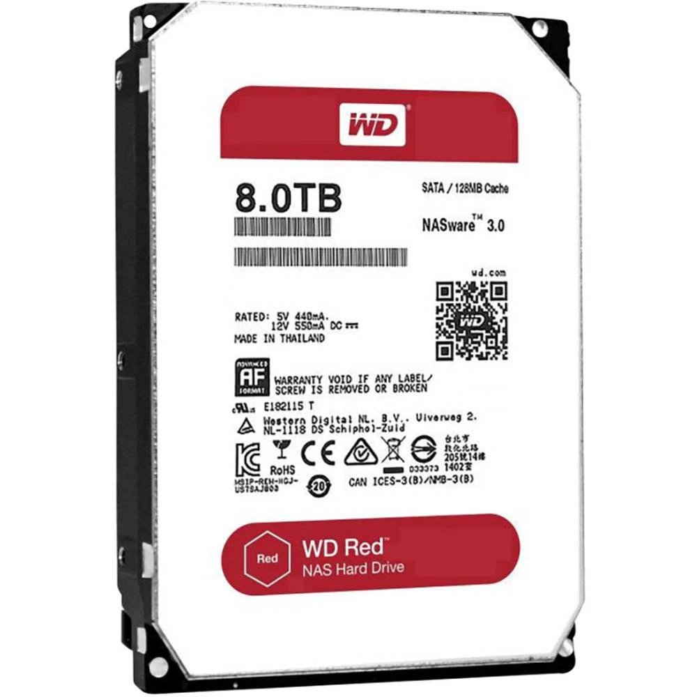 Unutarnji tvrdi disk 8.9 cm (3.5 ) 8 TB Western Digital Maloprodaja WDBMMA0080HNC-WRSN SATA III slika
