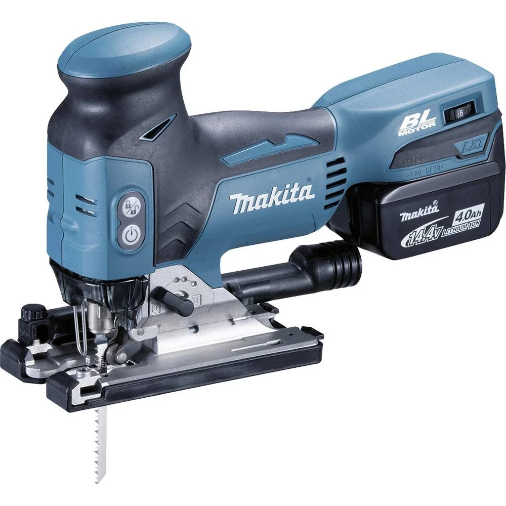 Akumulatorska ubodna pila Uklj. akumulator, Uklj. kofer 14.4 V 4 Ah Makita DJV141RM1J slika