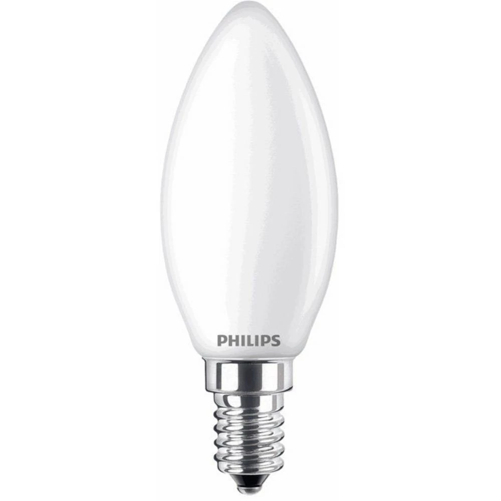Philips LED ATT.CALC.EEK A++ (A++ - E) E14 Oblik svijeće 4.3 W = 40 W Toplo bijela (&Oslash; x D) 35 mm x 97 mm 1 ST slika