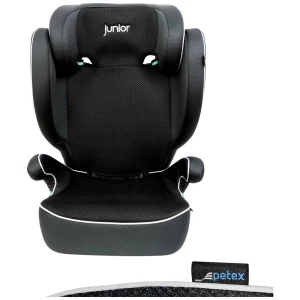 Petex Basic Plus 1600 schwarz HDPE nach ECE R129 dječije sjedište - jahač crna slika
