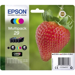 Epson Tinta T2986, 29 Original Kombinirano pakiranje Crn, Cijan, Purpurno crven, Žut C13T29864012 slika
