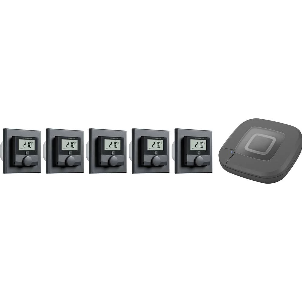 Homematic IP početni komplet pametnog podnog grijanja HmIP-HAP2-A+HmIP-BWTH-A slika