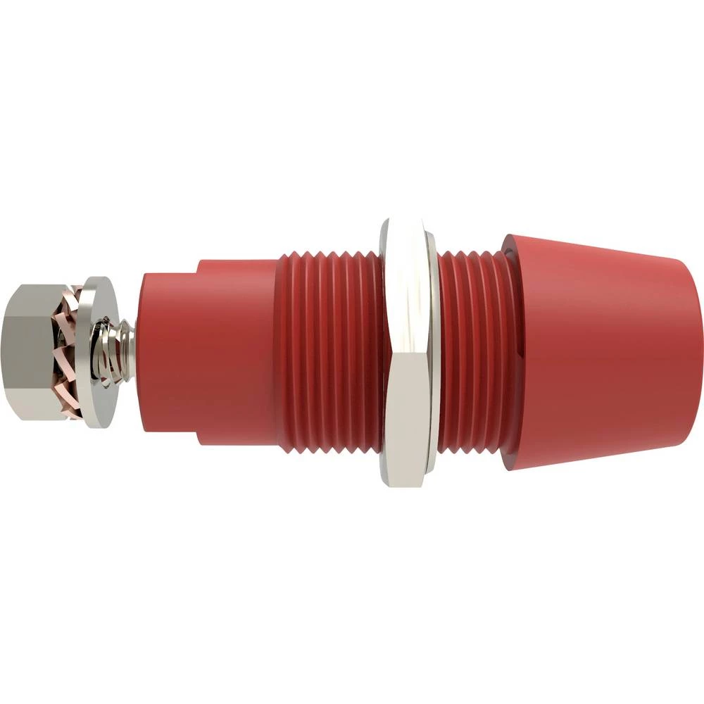 Schützinger DI SAB 9430 Ni / RT sigurnosna ugradna utičnica ravan crvena 1 St. slika