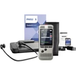 Digitalni diktafon Philips Digital Pocket Memo Starter Kit DPM 7700 Srebrna Uklj. torbica, Uklj. 4 GB memorijsku karticu