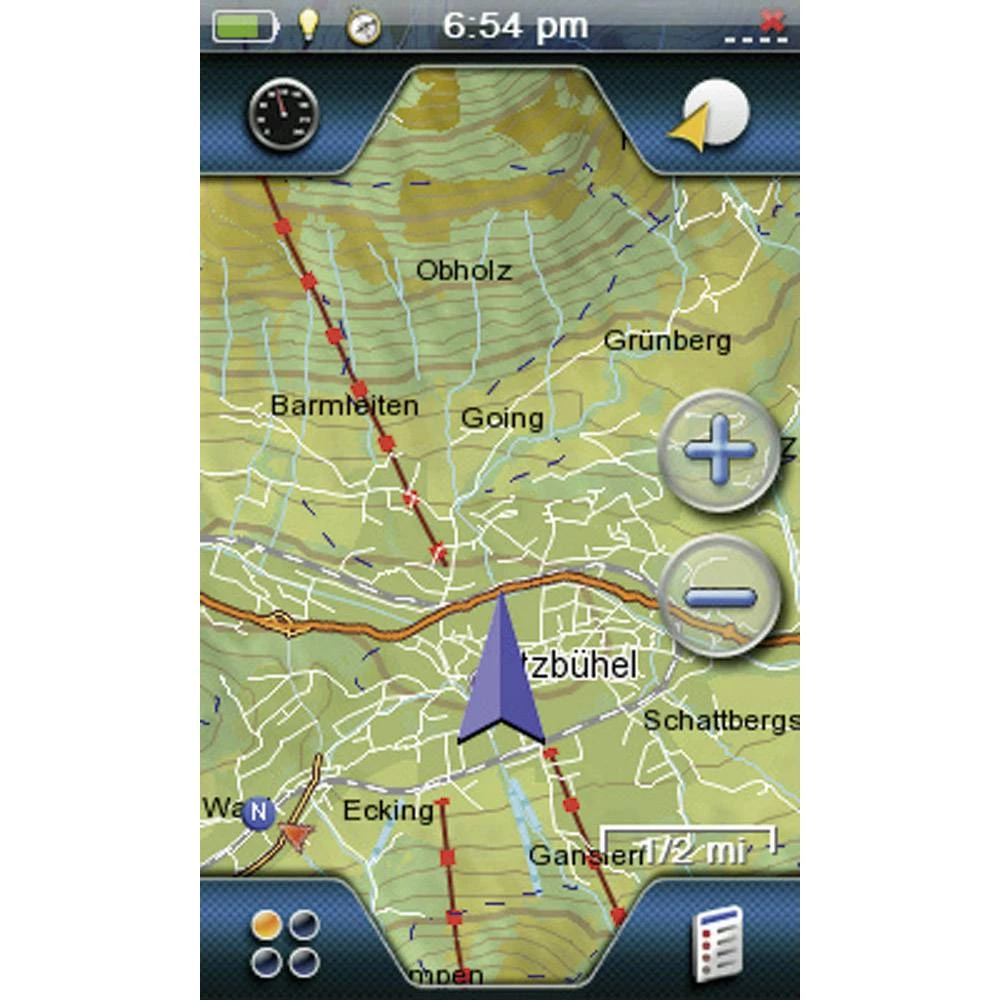 Magellan Topografska Karta Summit Austrija/Južni Tirol slika