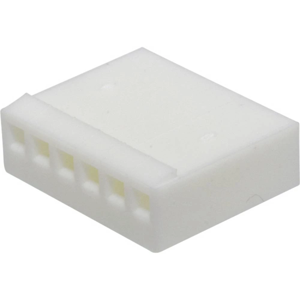 Molex kućište kabelske utičnice  Ukupan broj polova 6 Raster: 2.54 mm 22012067 1 St. Bag Molex 22012067 KK 254 Crimp Housing, Friction Ramp, 6 Circuits, Natural slika
