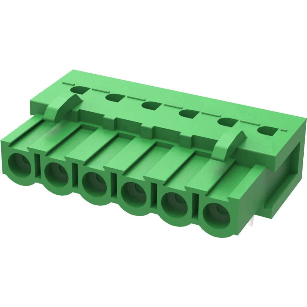 Degson Kućište utiča za tiskanu pločicu 2EDGA Ukupan broj polova 7 Raster: 5.08 mm 2EDGA-5.08-07P-14-00AH 100 ST slika