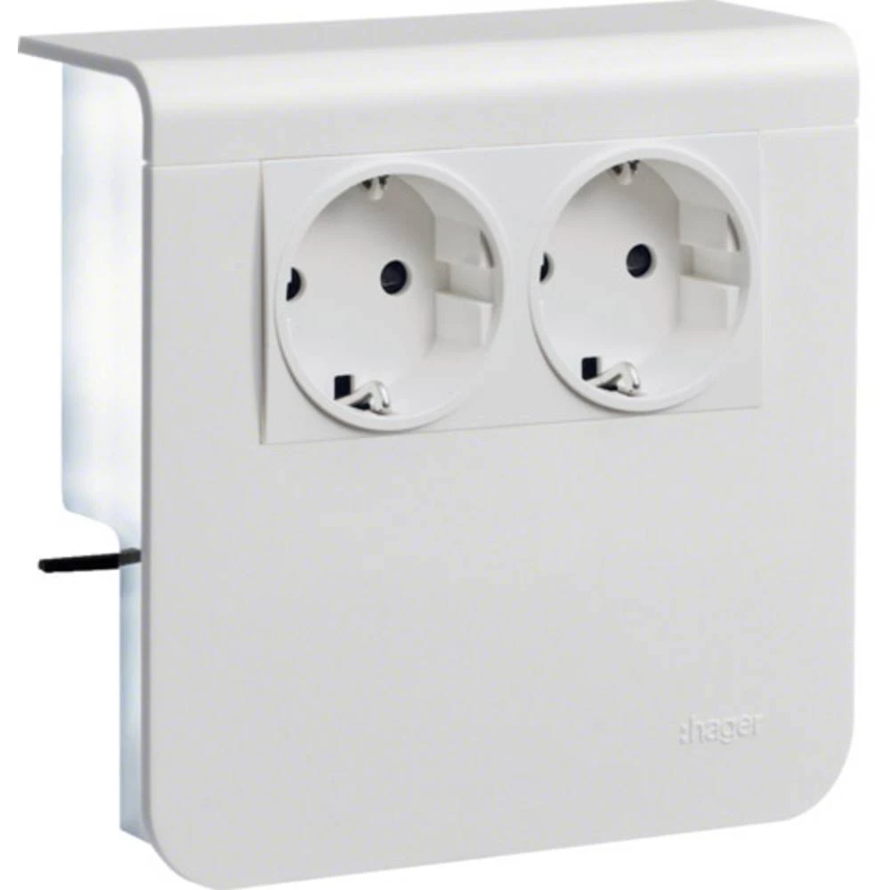 Električni sustav rubnih letvica Utičnica za uređaje 130 mm SL200809009010 Čista bijela (RAL 9010) slika