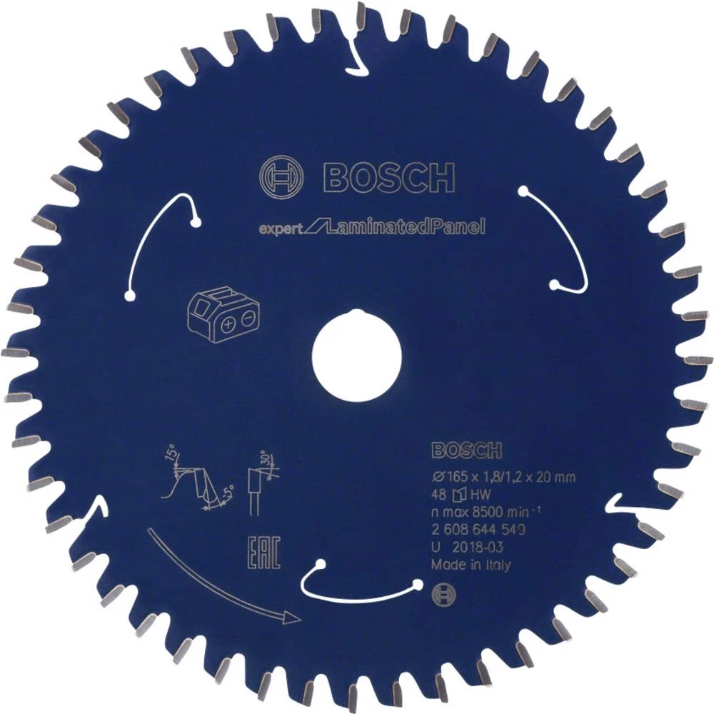 Bosch Accessories 2608644550 List kružne pile 190 x 30 mm 1 ST