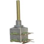 Potentiometer Service 63256-02400-4009/B250K Vrtljivi potenciometar 1-stupanjski Stereo 0.2 W 250 kOhm 1 ST