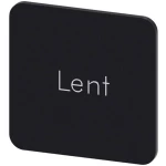 Siemens 3SU1900-0AF16-0GW0 ploča za natpise kvadratan (Š x V) 22 mm x 22 mm Lent crna, bijela 10 St.