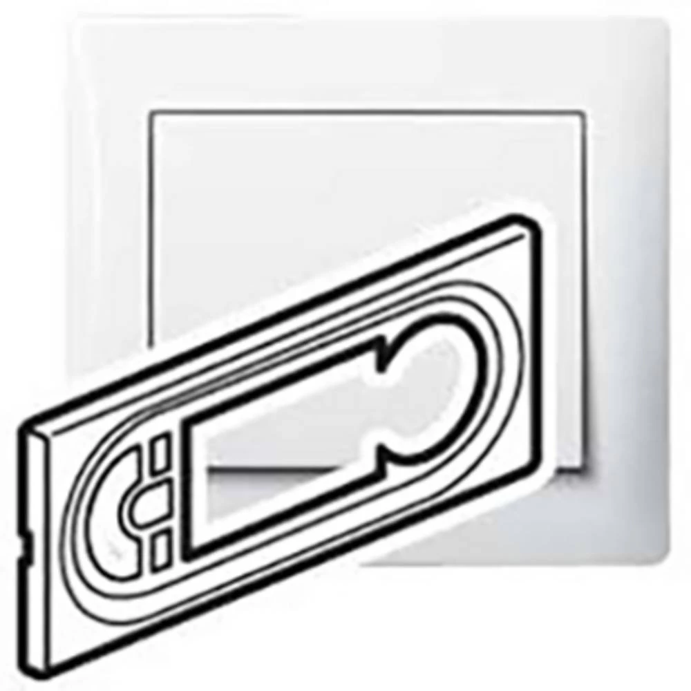 Legrand   poklopac Galea / Pro21 ultrabijela 781083 slika