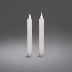 LED svijeće Toplo-bijela LED Konstsmide 1872-210 Bijela