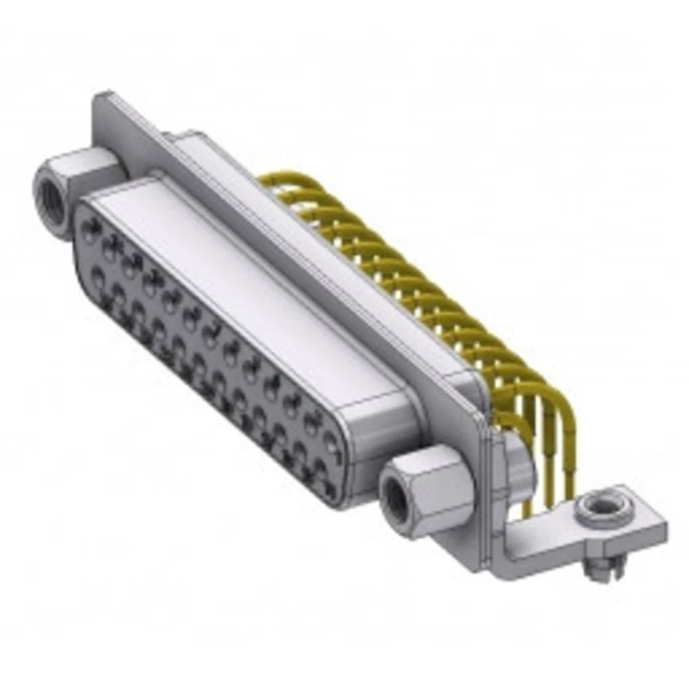 D-SUB priključak 90 ° Broj polova: 25 Lem, Pinovi DELTRON SWISS 1 ST slika