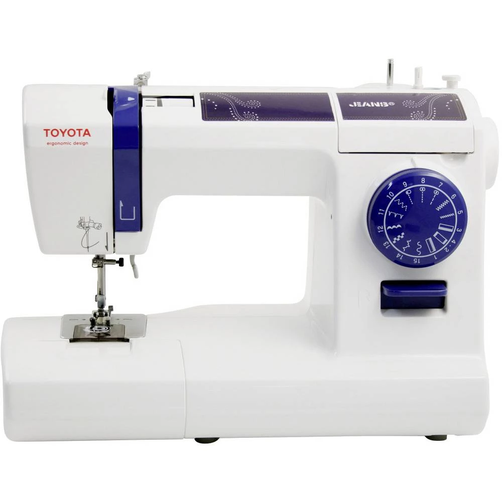 Šivaća mašina slobodnog rukava Toyota Nähmaschinen JCB15 Bijela, Tamnoplava slika