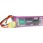 LiPo akumulatorski paket za modele 7.4 V 3800 mAh Broj ćelija: 2 20 C Hacker Softcase XT60