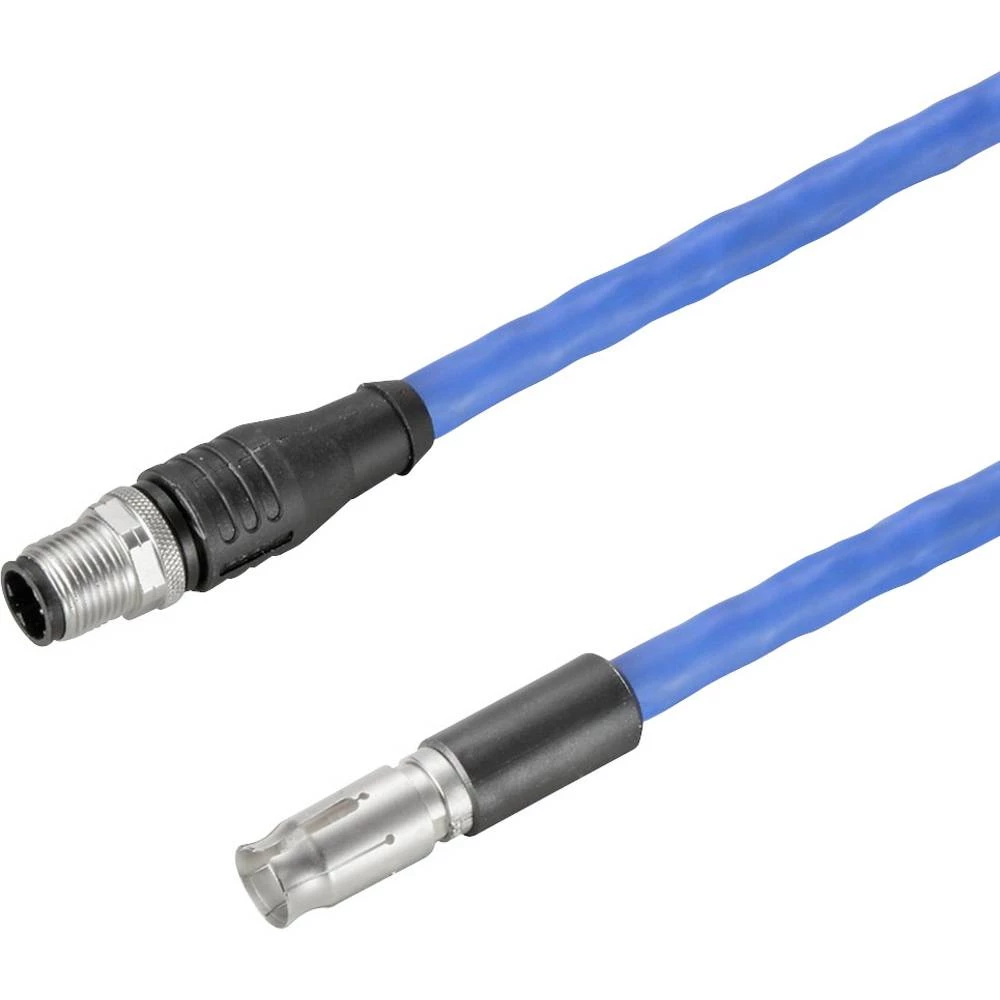 Weidmüller 2503810100 podatkovni utični konektor za senzor/aktivator, konfekcioniran M12 žženski konektor, ravni 1.00 m  1 St. slika