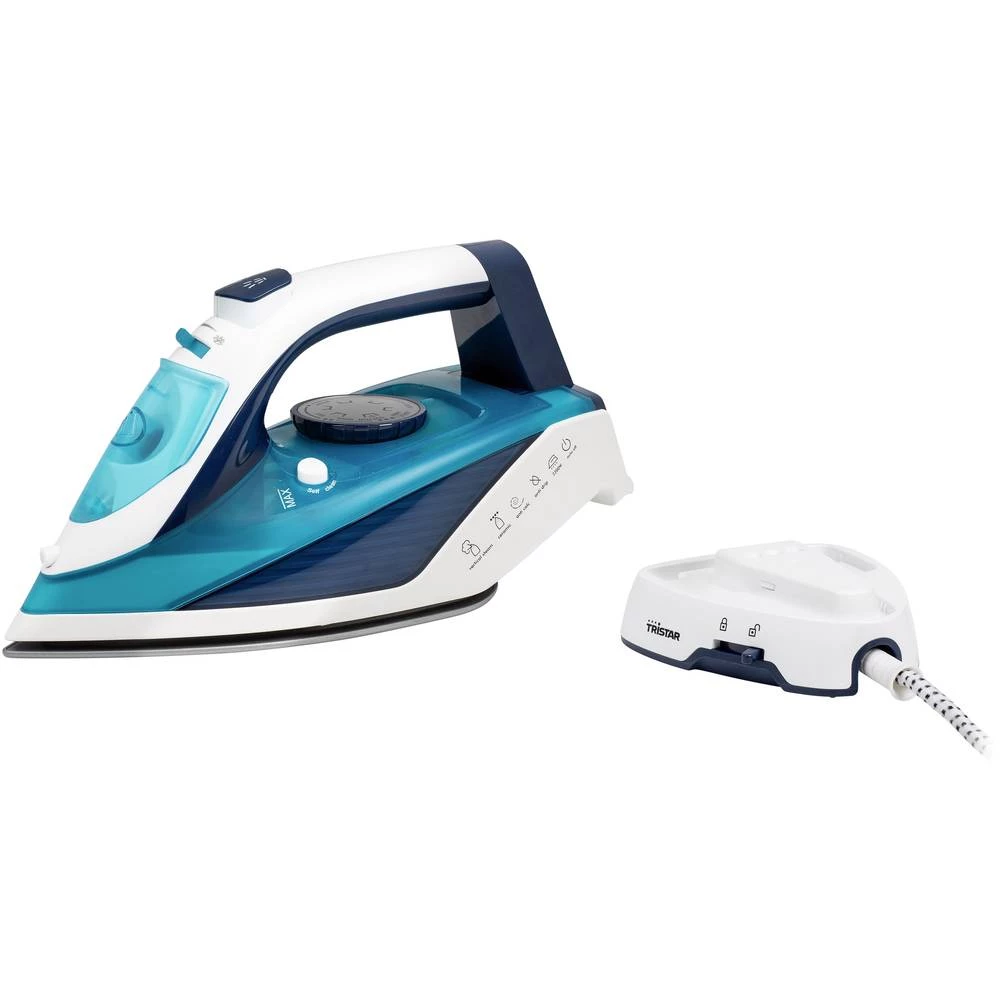 Parno glačalo Tristar ST-8360 Bijela, Plava boja 2200 W slika