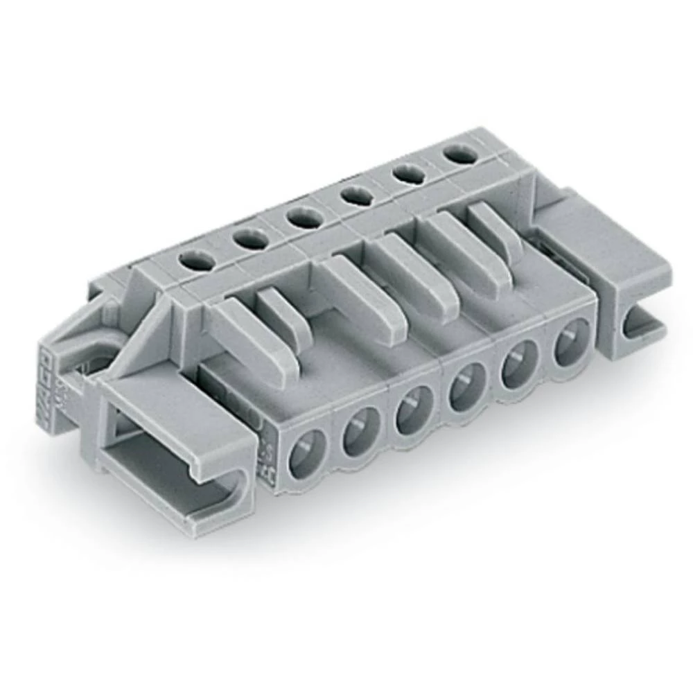 WAGO kućište utičnice za tiskanu pločicu 232 Ukupan broj polova 4 Raster: 5 mm 232-234/047-000 50 St. slika