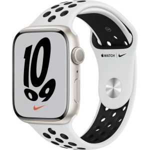 Apple Watch Series 7 Nike Edition Apple Watch  45 mm  platina/crna slika