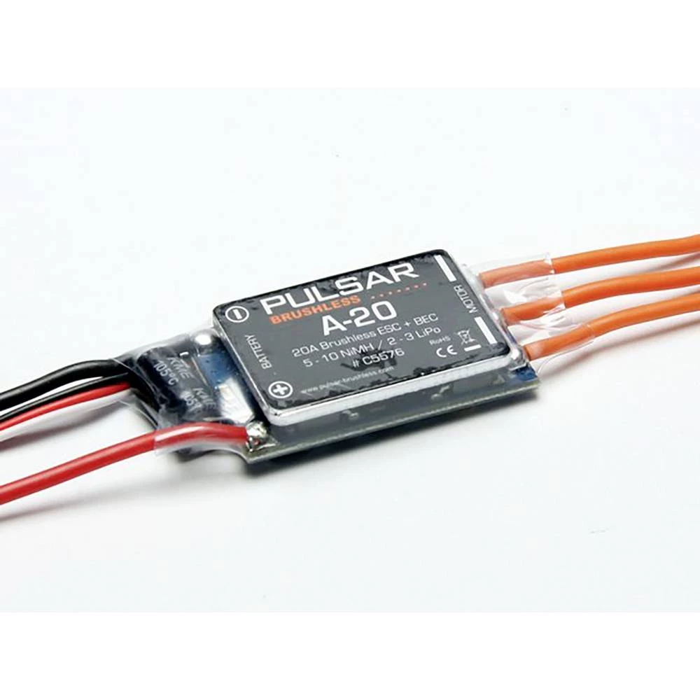 regulator leta za brushless modele aviona Pichler C5575 Opteretivost (maks.): 30 A slika