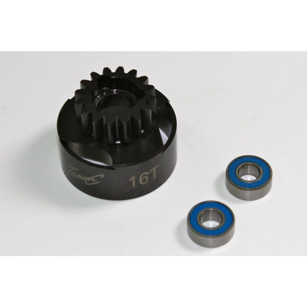 Rezervni dio Team C T08783 Zvono spojke uklj. kuglični ležaj 16 zubaca slika