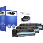 KMP Tonerji, kombinirano pakiranje Zamijena HP 305A, CE411A, CE412A, CE413A Kompatibilan Cijan, Purpurno crven, Žut 3400 Stranic