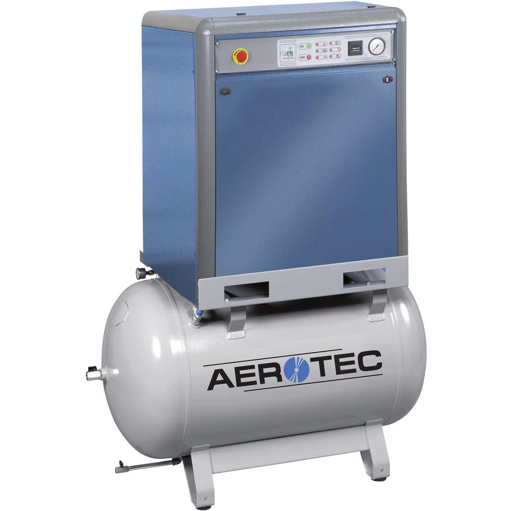 AEROTEC klipni klipni kompresor PRO K-AK30-10 - 270 - 5,5 KW - 10 bara Aerotec pneumatski kompresor Silent PRO K-AK30-10 270 l 10 bar slika