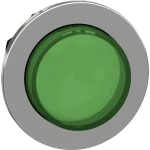 Schneider Electric ZB4FH33 prednji element za osvijetljeni gumb plosnat (Ø) 30.5 mm neobilježeno krom boja, zelena 1 St.