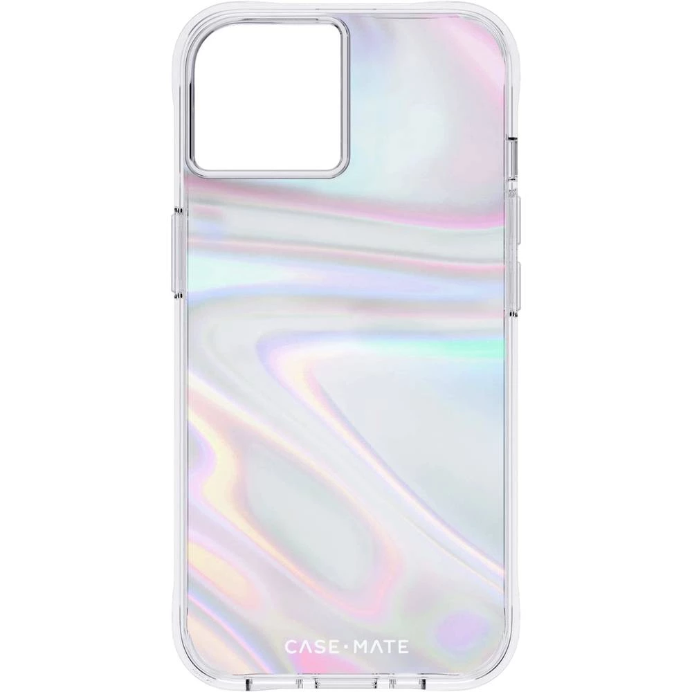 Case-Mate Soap Bubble Pogodno za model mobilnog telefona: iPhone 14, iPhone 13, prozirna, višebojna Case-Mate Soap Bubble case Apple iPhone 14, iPhone 13 prozirna, višebojna slika