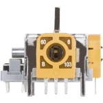 Upravljačka palica 12 V/DC Metalna ručica ravna Lemne igle TRU COMPONENTS 98002C6 1 ST