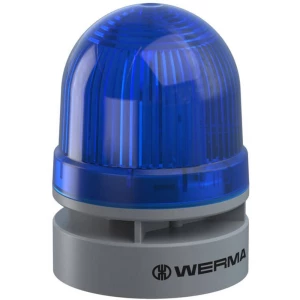 Werma Signaltechnik Signalna svjetiljka Mini TwinLIGHT Combi 24VAC / DC BU Plava boja 24 V/DC 95 dB slika