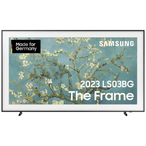 Samsung GQ75LS03BGUXZG QLED-TV 189 cm 75 palac Energetska učinkovitost 2021 G (A - G) ci+, dvb-c, dvb-s2, DVB-T2 hd, qled, Smart TV, UHD, WLAN crna slika