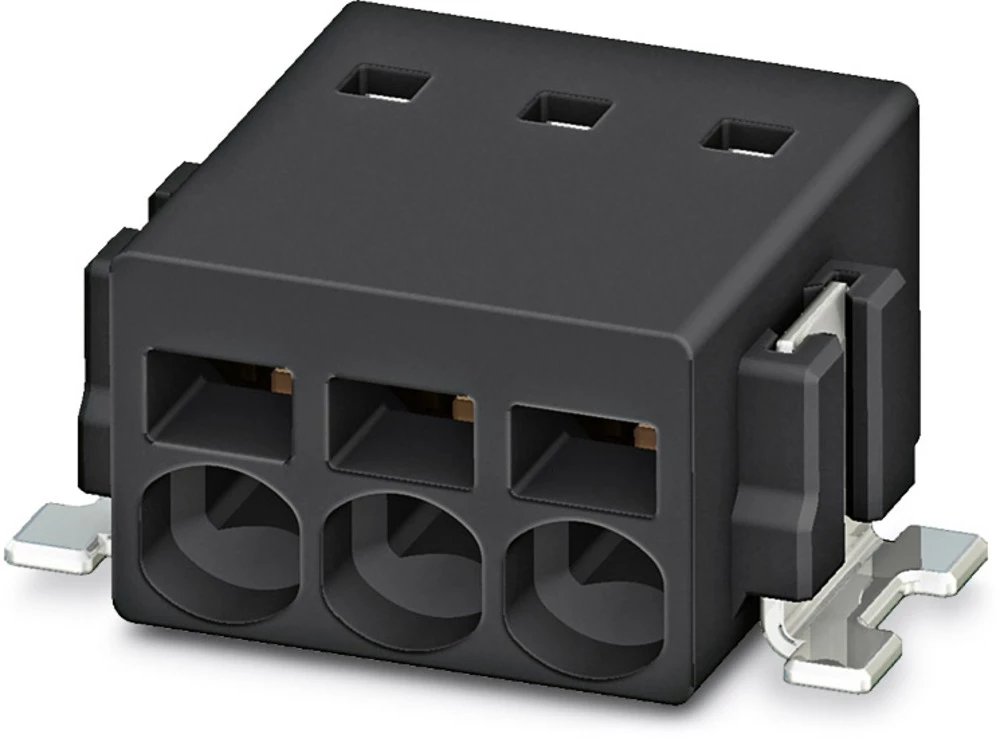 Opružna blok stezaljka 0.50 mm broj polova: 4 PTSM 0,5/ 4-2,5-H SMD R24 Phoenix Contact crne boje 770 kom. slika