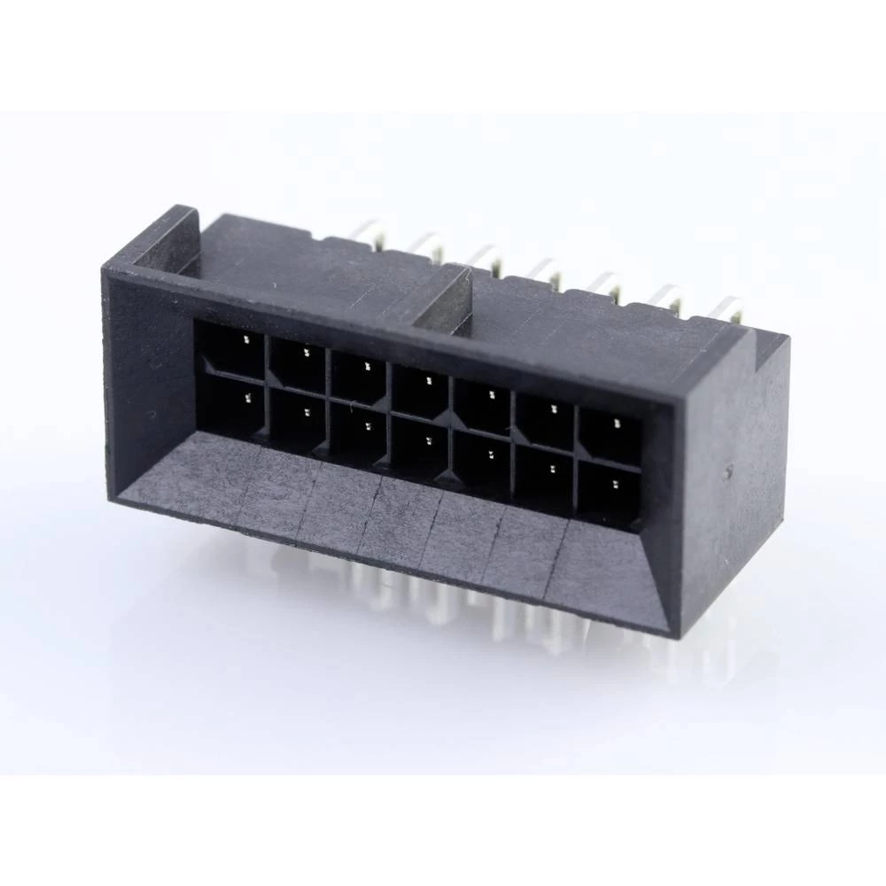 Molex ugradna standardna letva s muškim kontaktima Ukupan broj polova 14 444281401 1 St. Tray slika