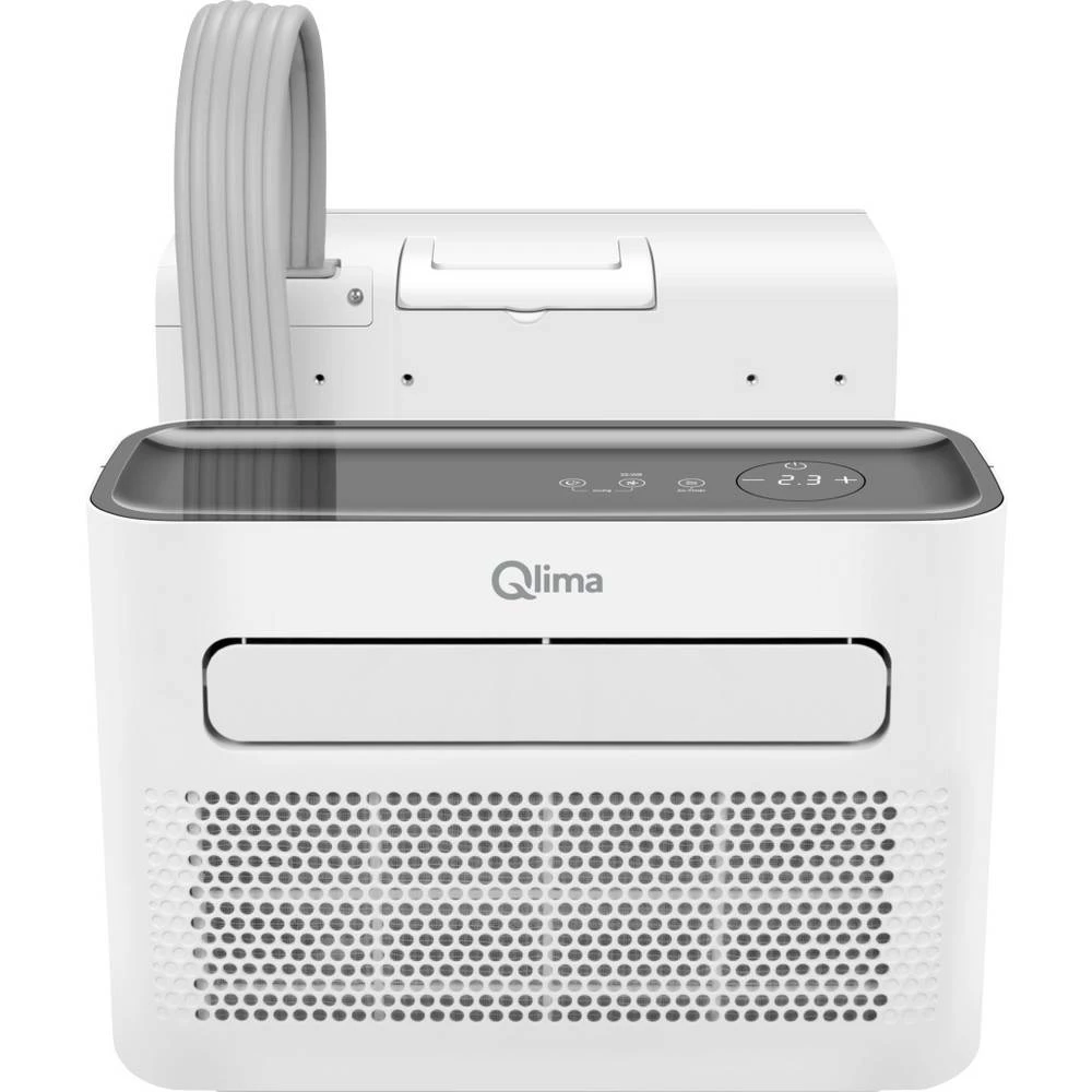 Qlima MS-AC 5002 mobilni klima uređaj Energetska učinkovitost: A (A+++ - D) 1.46 kW 45 m³ bijela, crna slika