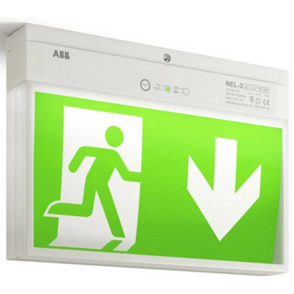 ABB 7TCA091160R0265 LED osvjetljenje za izlaz u nuždi Stropna montaža, Zidna montaža slika