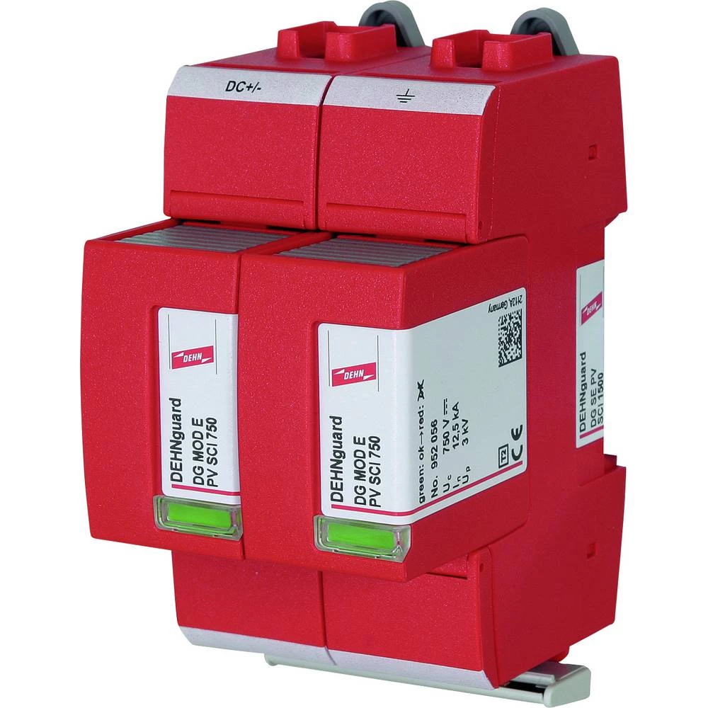 DEHN 952561 Überspannungsableiter Typ 2 DEHNguard SE Einpolig für PV-Anlagen bis 1500V DC odvodnik prenapona   12.5 kA  1 St. slika