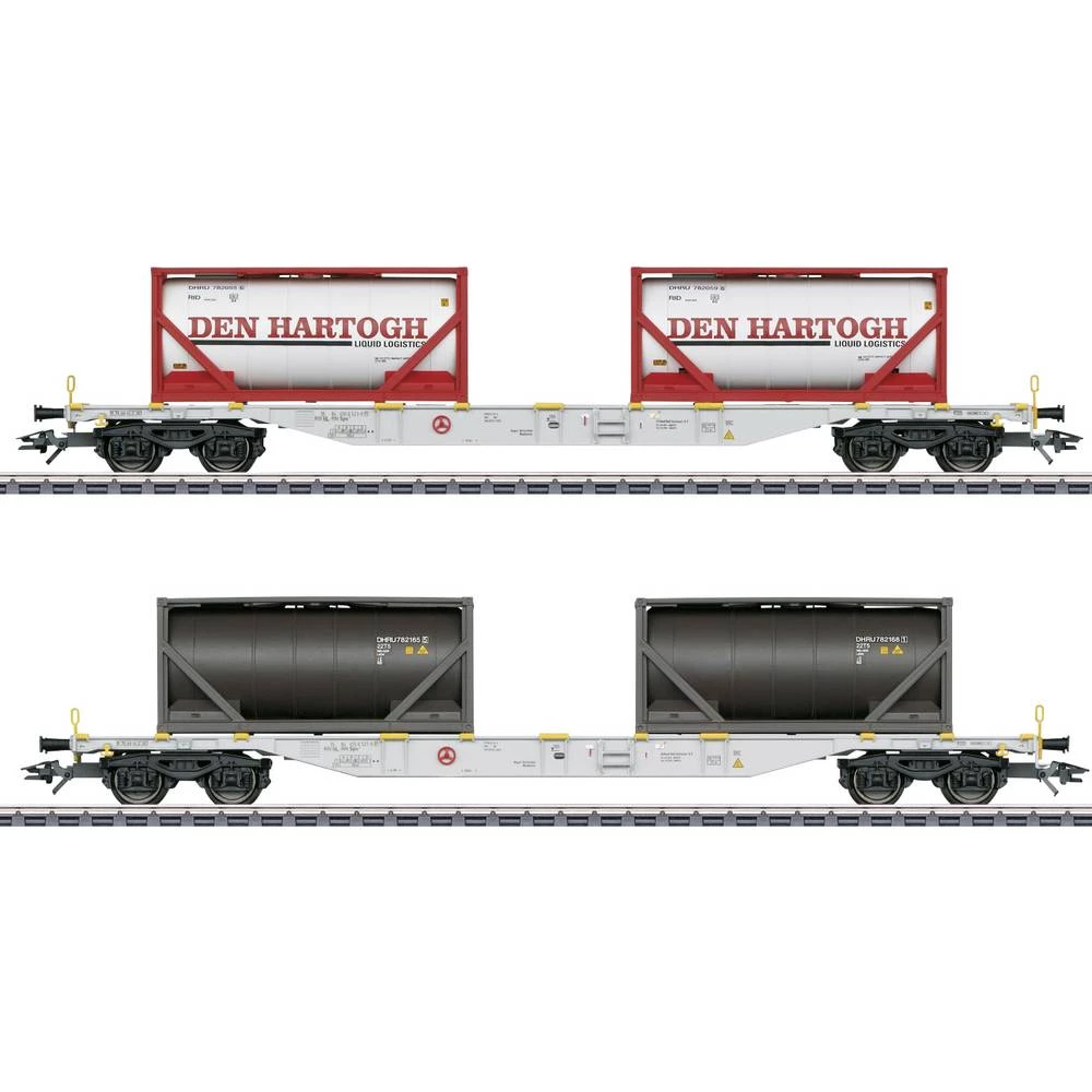 Märklin 047137 H0 set od 2 kontejnerska automobila Den Hartog slika