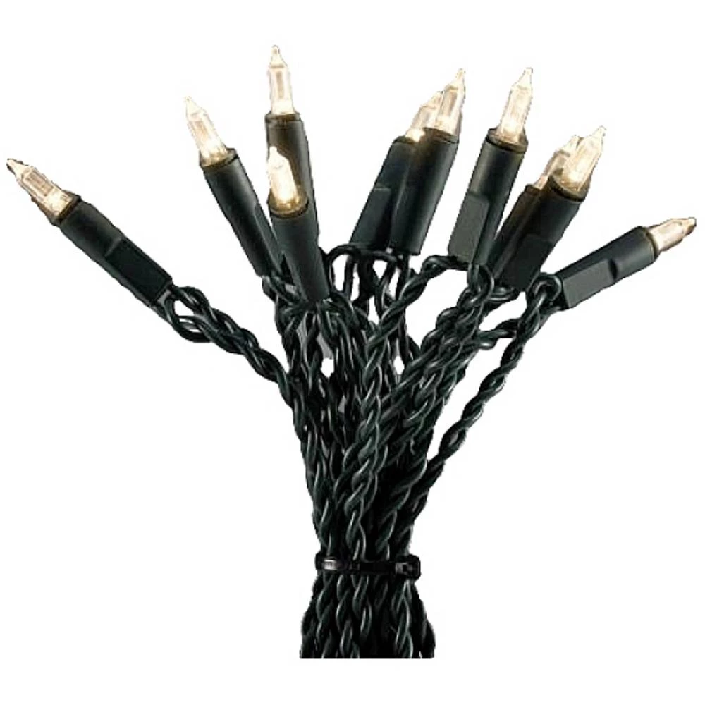 Konstsmide 6303-120 LED svjetlosni lanac  unutra  Energetska učinkovitost 2021: G (A - G)  Broj žarulja 50 LED toplo bijela Osvjetljena duljina: 7.35 m slika