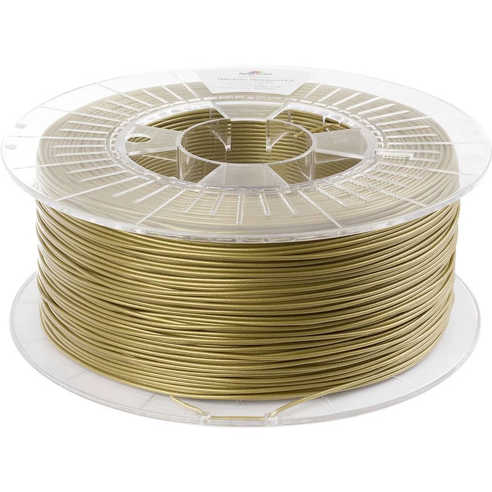 Spectrum Filaments 80185 PLA Glitter 3D pisač filament PLA svjetlucavi bez iskrivljenja 1.75 mm 1000 g Aztec Gold, zlatn slika