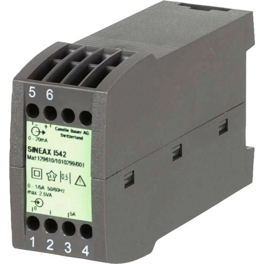 Camille Bauer Odašiljač za naizmeničnu struju, bez pomoćnog napajanja, vrsta Sineax I 542 slika