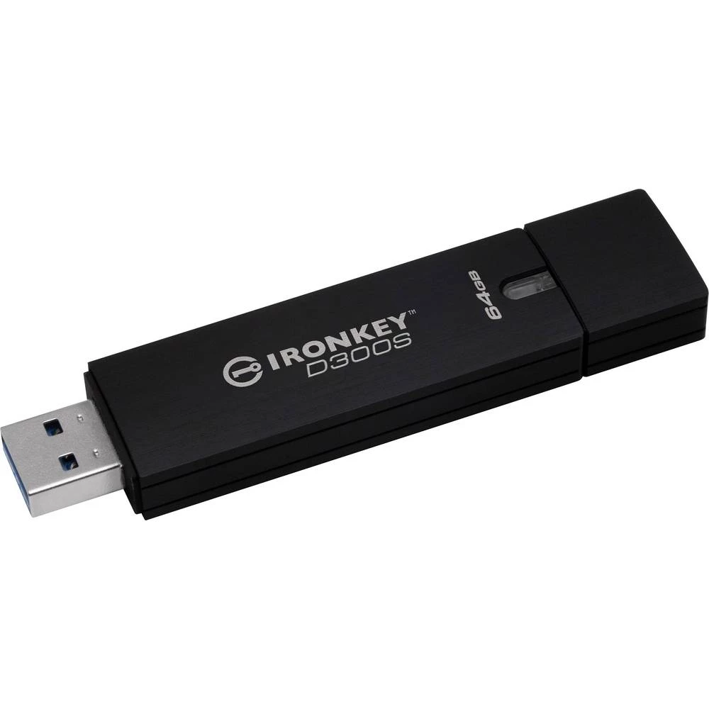 USB Stick 64 GB Kingston D300S Antracitna IKD300S/64GB USB 3.1 slika