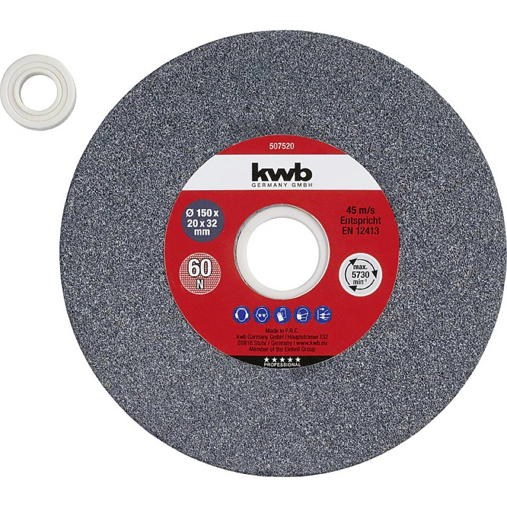 kwb 507520 brusna ploča promjer 150 mm Promjer bušotine 20 mm 1 St. slika