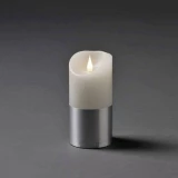 LED voštena sviječa Bijela Toplo-bijela Konstsmide