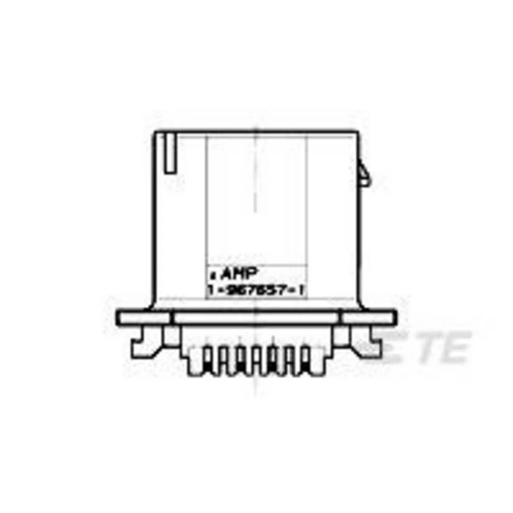 TE Connectivity MQS - HeadersMQS - Headers 1-967657-1 AMP slika