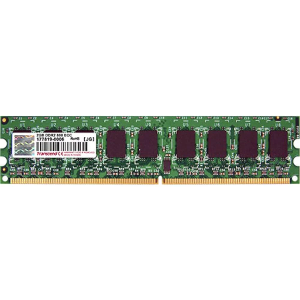 Transcend TS256MLQ72V8U PC Memorijski modul 2 GB 1 x 2 GB DDR2-RAM ECC 800 MHz CL5 slika